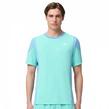 Head Slice T-Shirt Turquoise / Airforce Blue